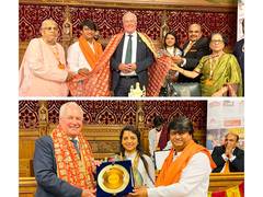 
      
      British Parliament Hosts First Pre-Navratri Awards Ceremony
      
      