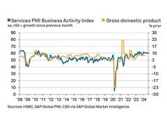 
      
      India's services sector sees strongest growth of five months
      
      