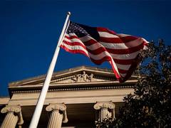 
      
      US sanctions Russian state media for attempts to influence polls
      
      