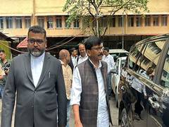 
      
      Raut appears before Special PMLA court in money-laundering case
      
      
