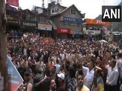 
      
      People protest in Shimla against illegal mosque
      
      