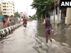 
      
      Vijayawada: Roads and houses underwater due to heavy rainfall
      
      