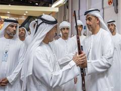 
      
      Hamed bin Zayed visits 21st Abu Dhabi International Hunting 
      
      