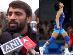 
      
      Wrestlers Vinesh Phogat, Bajrang Punia set to join Congress today
      
      