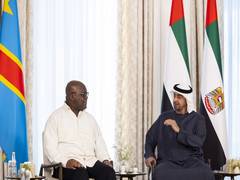
      
      UAE, DRC Presidents discuss strengthening bilateral ties
      
      