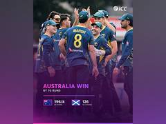 
      
      Inglis's record-breaking ton powers Australia to 70-run win 
      
      