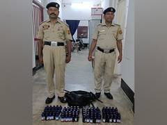 
      
      Police seize Eskuf cough syrup bottles at Agartala rail station 
      
      
