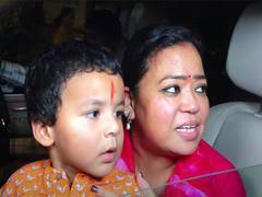 
      
      Bharti Singh brings home Ganpati idol
      
      