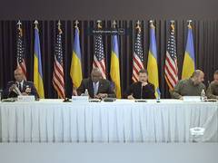 
      
      Ukraine conflict eventually to be decided at negotiation table
      
      