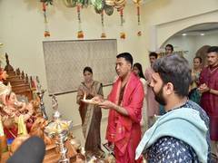 
      
      Goa: CM Sawant offers prayers to Vinayak on Ganesh Chaturthi
      
      