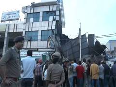
      
      1 dead, several feared trapped in building collapse in Lucknow
      
      