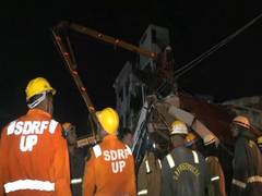 
      
      Lucknow building collapse: Twenty-four people rescued
      
      