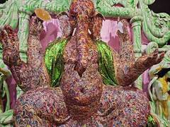 
      
      Odisha: 15-foot tall Ganesh idol made using 25,000 glass bangles
      
      