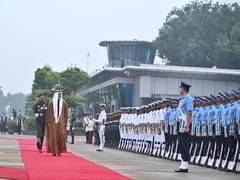 
      
      Abu Dhabi Crown Prince arrives in Delhi
      
      