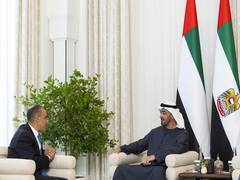 
      
      UAE President receives Egypt’s Minister of Foreign Affairs
      
      