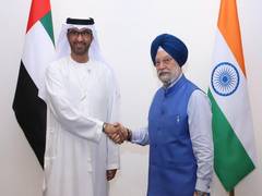 
      
      Minister Hardeep Singh Puri meets UAE Minister of Industry
      
      