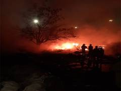 
      
      Fire breaks out at slum in Delhi's Kanchan Kunj, doused
      
      