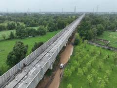 
      
      1,75,000 noise barriers installed on Mumbai-Ahmedabad bullet tra
      
      