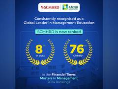 
      
      SCMHRD 76th in Financial Times Masters in Management Rankings    
      
      