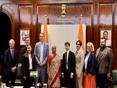 
      
      Sitharaman meets Finnish Parliamentary delegation
      
      