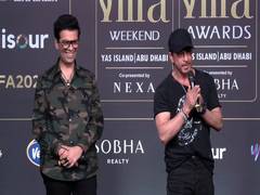 
      
      SRK  teases Karan Johar at IIFA 2024 pre-event
      
      