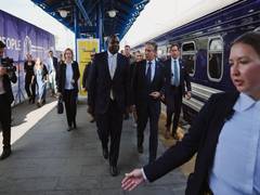 
      
      UK Foreign Secy Lammy reaches Kyiv with US Secretary Blinken
      
      