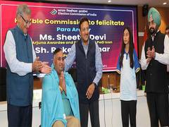 
      
      EC announces Paralympian Rakesh Kumar as ECI National Icon...
      
      