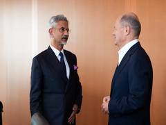 
      
      Jaishankar meets German Chancellor Olaf Scholz
      
      