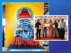 
      
      VI John India Unveils Ganpati Made from Shaving Cream and Foam
      
      