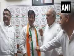 
      
      AAP leader Loveleen Tuteja Lovely joins Congress party 
      
      