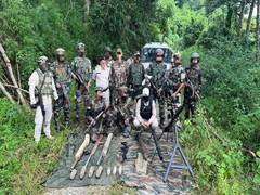 
      
      Indian Army, Manipur Police recover arms and ammunition 
      
      