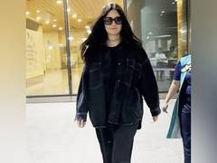 
      
      Katrina Kaif returns to Mumbai in stylish all-black attire
      
      