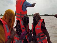 
      
      SDRF team rescues pregnant woman stuck in flood-like situation
      
      