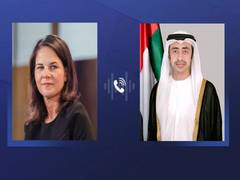 
      
      UAE, Germany discuss strengthening cooperation ties
      
      