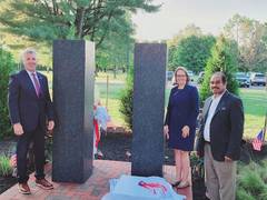 
      
      9/11 memorial unveiled in New Jersey to honour victims, heroes
      
      