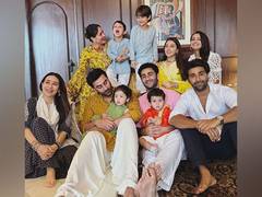 
      
      Ranbir poses with Raha at Kapoors Ganesh Chaturthi celebration
      
      