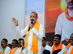 
      
      Bandi Sanjay slams KTR over delayed justice in cash-for-vote case
      
      