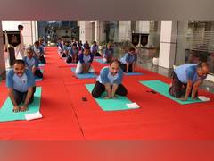 
      
      Work & Wellness: NCRB Advocates Yoga for a Balanced Life
      
      