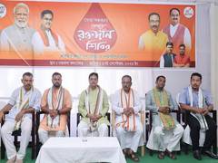 
      
      Tripura CM celebrates PM Modi's birthday with blood donation camp
      
      