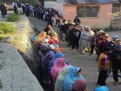 
      
      J-K polls: 11.11% voter turnout recorded till 9 am in first phase
      
      