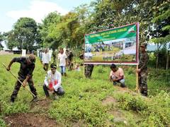 
      
      134 Ecological Task Force organises mass plantation drive 
      
      