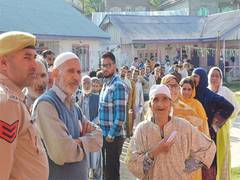 
      
      J-K records 41.17 % turnout as of 1 pm in first phase of voting
      
      