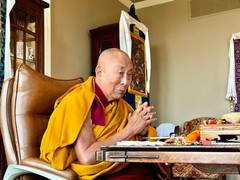 
      
      Tibetans in exile offer long-life prayers for Dalai Lama
      
      