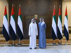 
      
      Hamdan bin Mohammed meets with Abdullah bin Zayed in Abu Dhabi
      
      