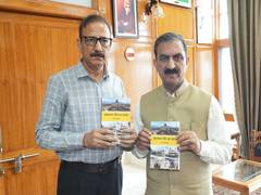 
      
      Himachal CM releases two books authored by Ajay Parashar 
      
      