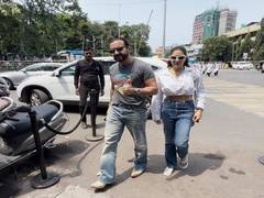 
      
      Saif Ali Khan steps out for lunch date with daughter Sara
      
      