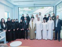
      
      Nahyan bin Mubarak visits Mbank, reviews achievements
      
      