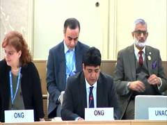 
      
      Baloch activist urges global action against exploitation by Pak
      
      
