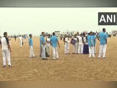 
      
      Indian Coast Guard organises clean drive in Marina Beach
      
      