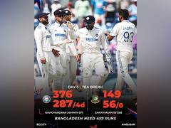 
      
      Chennai Test: Bangladesh openers start strong in pursuit of...
      
      